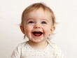 © Wendy2001 - Happy laughing baby emotion isolated on white background