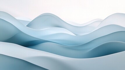 Fototapete - Minimalist abstract background with restrained color use and simple forms, copy space