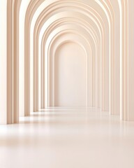 Poster - Symmetrical layout with soft, subtle highlights, elegant and refined, ideal for text alignment and arrangement.