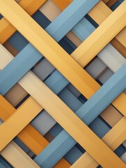 Poster - Symmetrical geometric pattern with precise lines, structured and balanced design, ample whitespace for text placement.