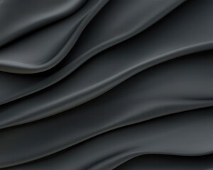 Poster - Smooth matte surface with soft curves, minimalistic design with ample copy space, ideal for modern branding.