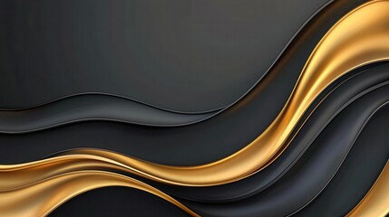 Poster - Refined base design with clean lines, ideal for upscale branding, plenty of room for text.