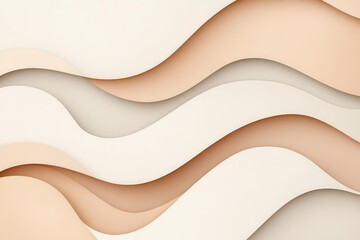 Poster - A delicate highlight over a muted tone illustration, featuring a sophisticated texture and ample space for text, making it ideal for editorial design purposes.