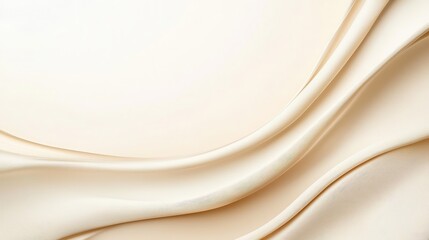 Poster - Beige background with soft tone gradients, minimal and elegant design, ideal for modern branding, ample copy space,