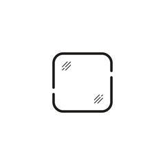 Sticker - window icon design