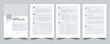 © Mdobayes - Services Guide Design layout Template With 4 page concept Accents