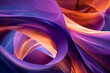 © Byteline - abstract dynamic shape purple background