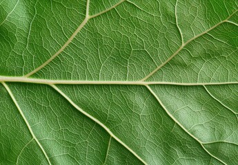 Wall Mural - Intricate leaf texture with veins