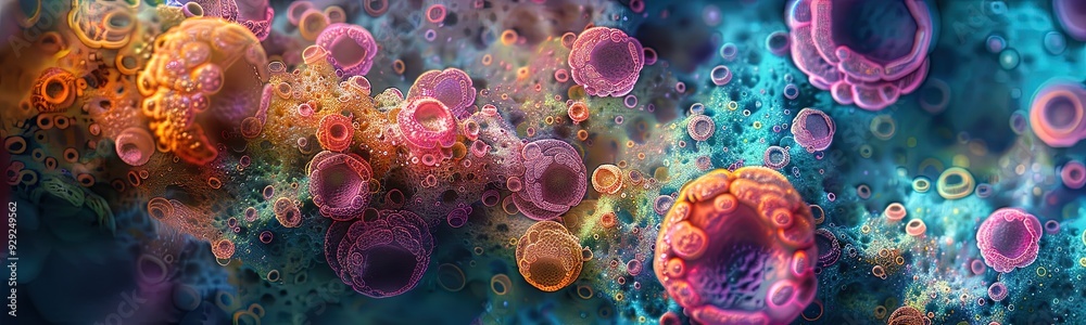 intricate world within the microscopic realm, unveiling beauty of ...