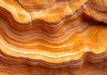 Wall Mural - Vibrant sandstone rock layers