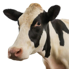 High Quality cow isolated on a Transparent Background