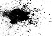 © Tony Baggett - Black ink splash grunge texture, abstract png file cut out and isolated on a transparent background, stock illustration image