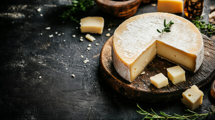 Wall Mural - bread with cheese