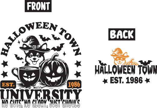 Halloween Town Est,1986 University tee