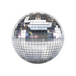 © PNG - Silver disco mirror ball isolated white background