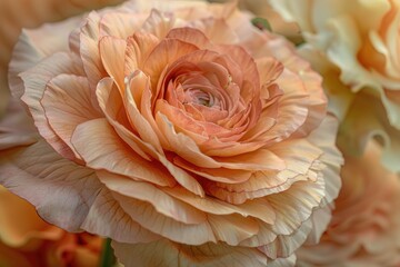 Poster - A close-up shot of a beautiful flower in a decorative vase