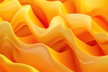 Poster - A close-up shot of a bright yellow fabric with intricate texture