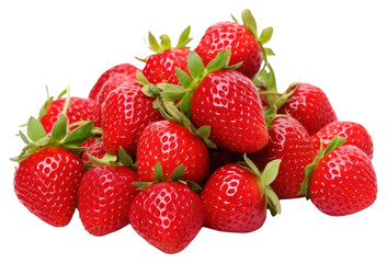 Sticker - PNG Strawberrise fruit strawberry plant.