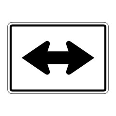 Road sign icon. road sign glyph. sign board icon. street icon 