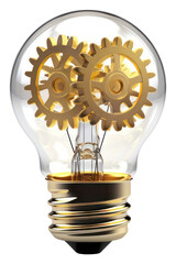 Wall Mural - PNG Light lightbulb transparent background electricity.