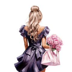 Wall Mural - bridesmaid