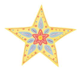 Sticker - PNG Star symbol white background celebration.