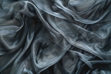 Poster - A close-up image of a fabric with a neutral color palette