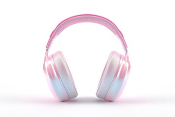 Aufkleber - A pair of headphones sit on top of each other, ready for use