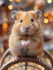 Poster - Adorable Hamster Close Up