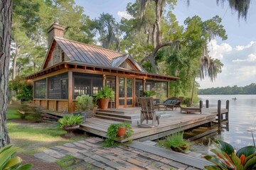 Sticker - Lakefront Cabin Retreat