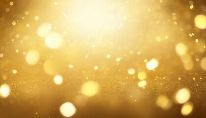 Sticker - gold gradient abstract background with soft glowing backdrop texture for christmas and valentine