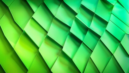 Sticker - green abstract mesh gradient background