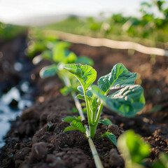 Eco-Friendly Irrigation System in Sustainable Farm