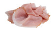 © Little Studio1 - Smoked fresh ham cut out isolated transparent background