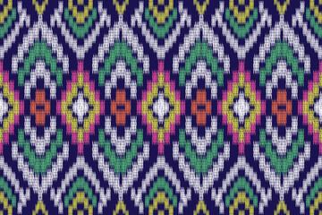 Geometric pixel ethnic seamless pattern home decoration design. Aztec fabric carpet boho mandalas textile decor wallpaper. Tribal native motif decorative folk traditional embroidery vector background