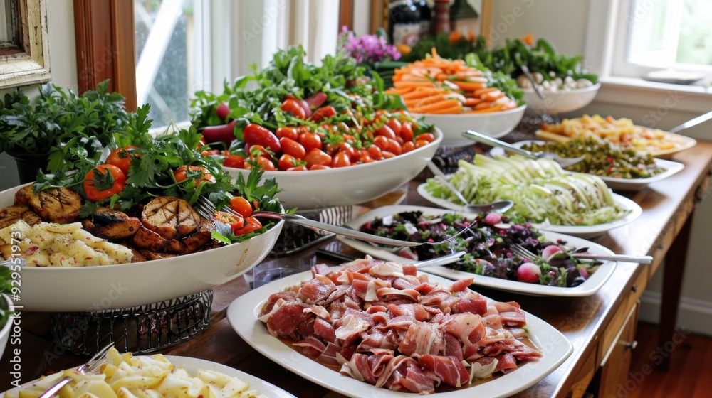 Potluck Dinner: Arrange a potluck dinner where friends bring their ...