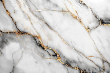 Wall Mural - white marble background with golden line