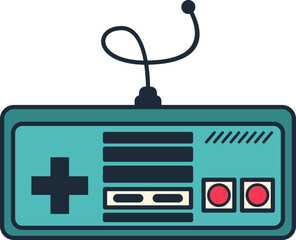 Poster - Retro Videogame Illustration
