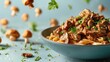 © GraLaLa - a bowl of pasta with meat and parsley