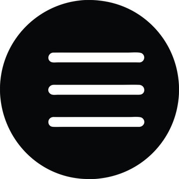 a black and white icon of a line