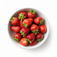 Poster - Strawberries in bowl