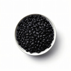 Poster - Black beans in bowl