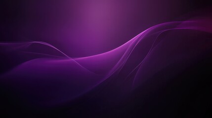 Poster - Rich and deep violet gradient background with a luxurious and mysterious feel, ideal for elegant designs.