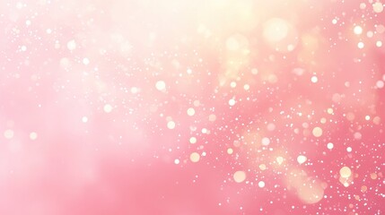 Poster - Soft and elegant pink gradient background with light spots, creating a gentle and romantic atmosphere.