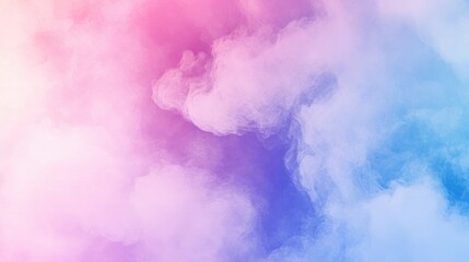 Poster - soft pastel gradient background in shades of pink, blue, and purple, perfect for a gentle and calmin