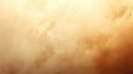 Poster - Warm and cozy brown and beige gradient background with soft texture, perfect for a comforting feel.