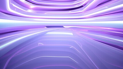 Wall Mural - 3d rendering of White and purple abstract geometric background. Scene for advertising, technology, showcase, banner, game, sport, cosmetic, business, metaverse. Sci-Fi Illustration. Product display