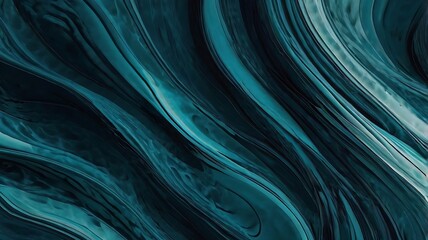 Poster - Abstract background wavy design dark blue, grunge textured wallpaper