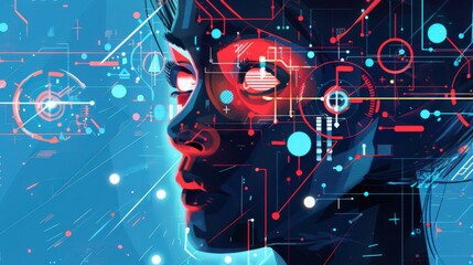 Fototapete - Investigate the future of data ethics, addressing challenges related to privacy, bias, and transparency in data use.