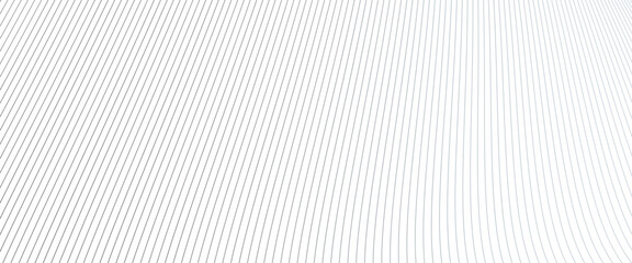 Poster - Vector pattern of lines abstract Transparent wave textures white waves and lines pattern template.